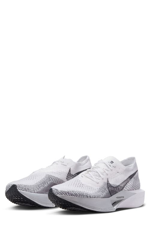 Nike Vaporfly 3 Racing Shoe In White/dark Smoke Grey/grey
