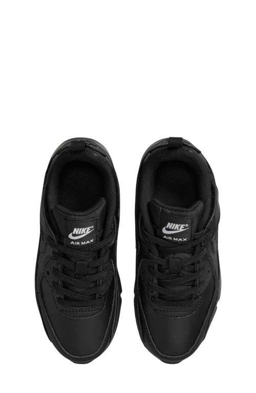 Nike Air Max 90 Easy-on Sneaker In Black/ Black/ Black