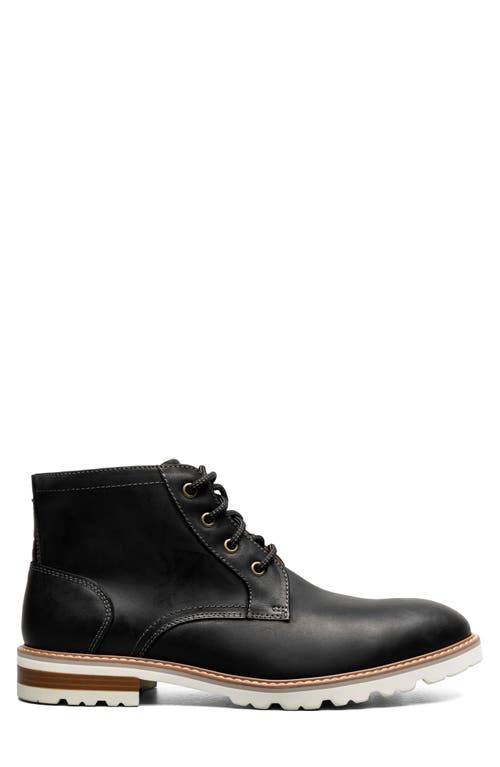 Florsheim Men's Renegade Plain To 4-eye Plain Toe Boot In Black