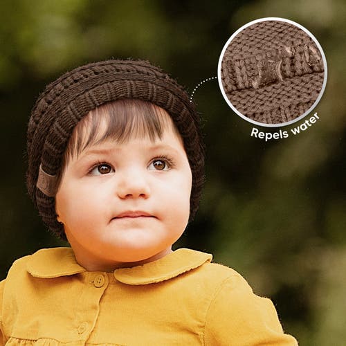 Keababies 3-pack Warmzy Baby Beanies In Pecan