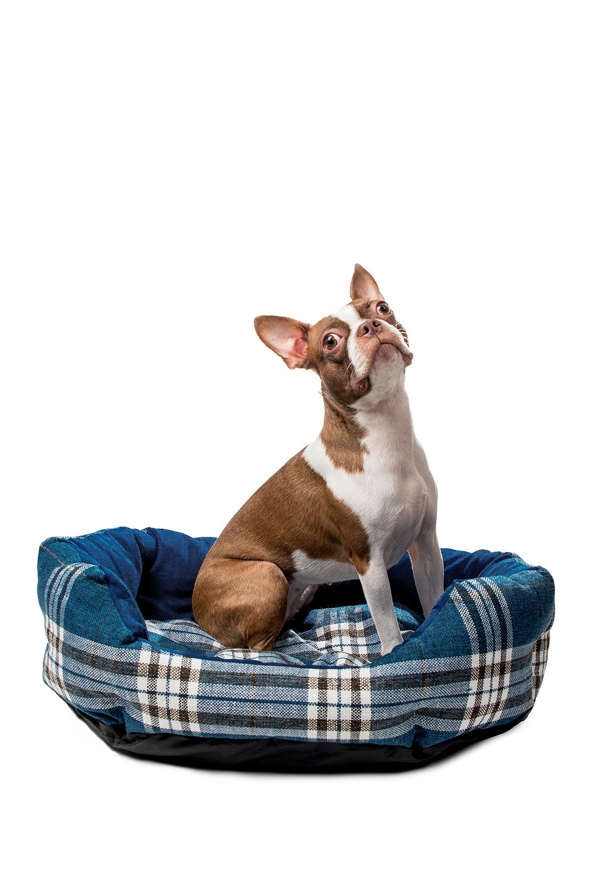 Duck River Textile Hadley Rounded Pet Bed In Denim
