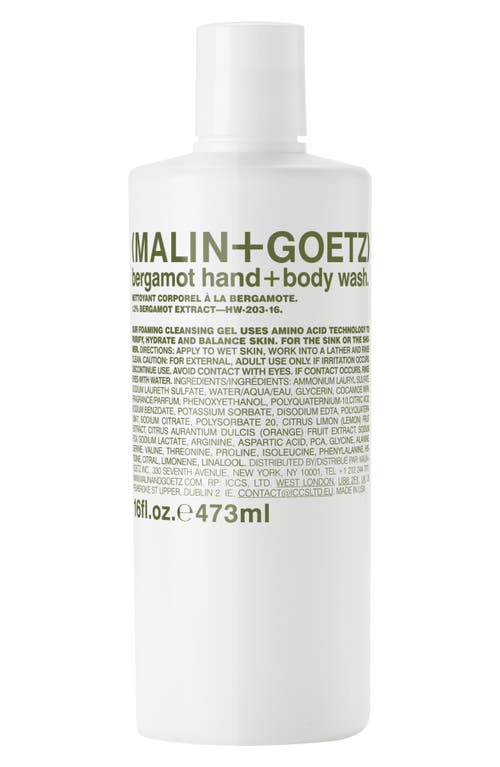 MALIN+GOETZ Bergamot Hand & Body Wash Refill