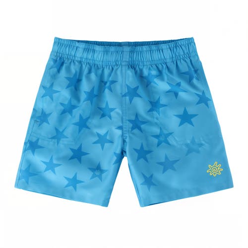 Shop Uv Skinz Magic Beach Shorts In Magic Stars