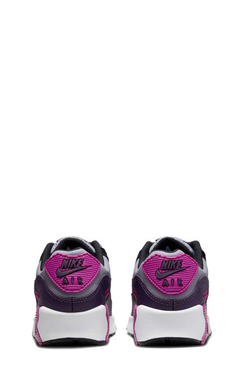 Nike Air Max 90 Sneaker In Cement Grey/black/raisin