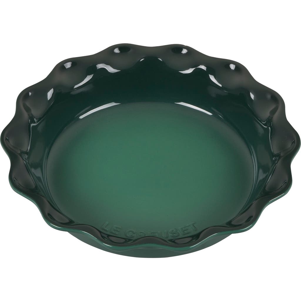 Le Creuset 9" Stoneware Pie Dish In Artichaut
