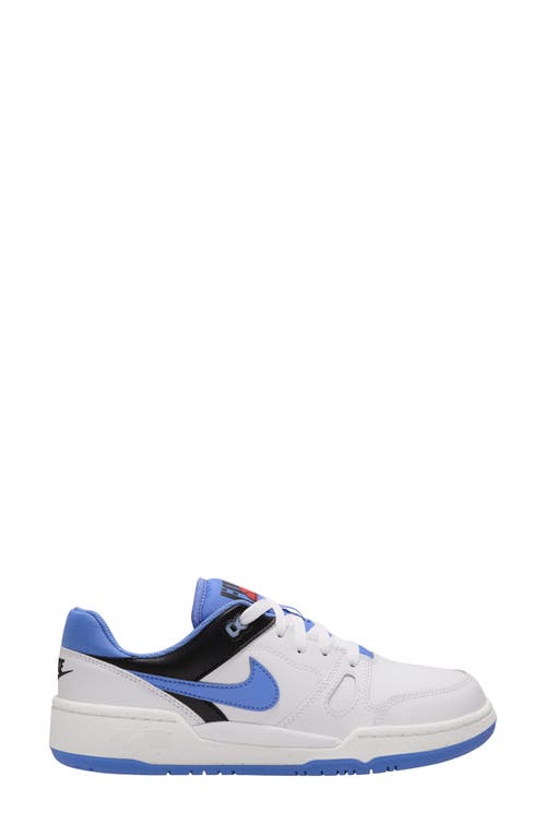 Shop Nike Full Force Lo Sneaker In White/polar/black