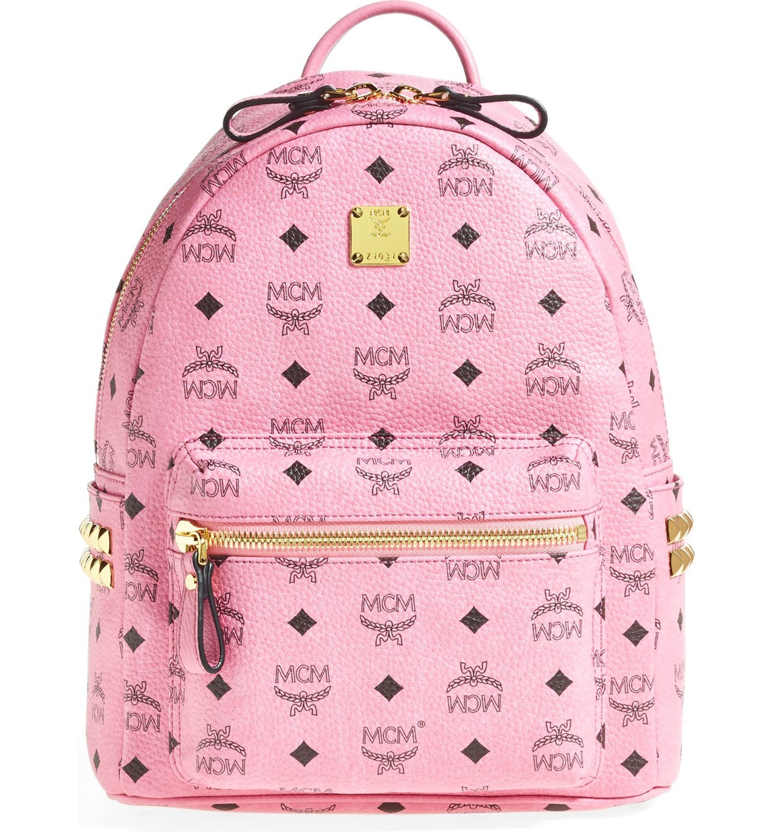 MCM 'Small - Visetos' Coated Canvas Backpack | Nordstrom
