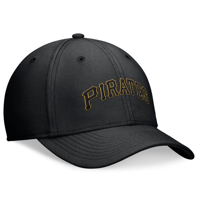 Shop Nike Black Pittsburgh Pirates Evergreen Performance Flex Hat