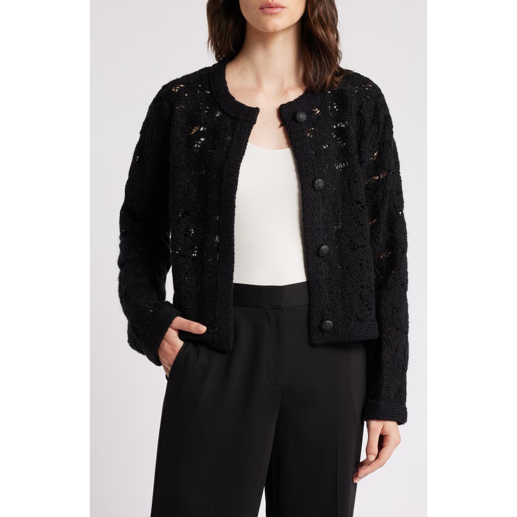 Kobi Halperin Cece Cardigan Sweater In Black