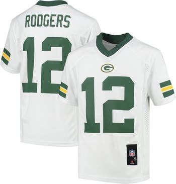 Youth Nike Aaron Rodgers Gold Green Bay Packers Inverted Game Jersey