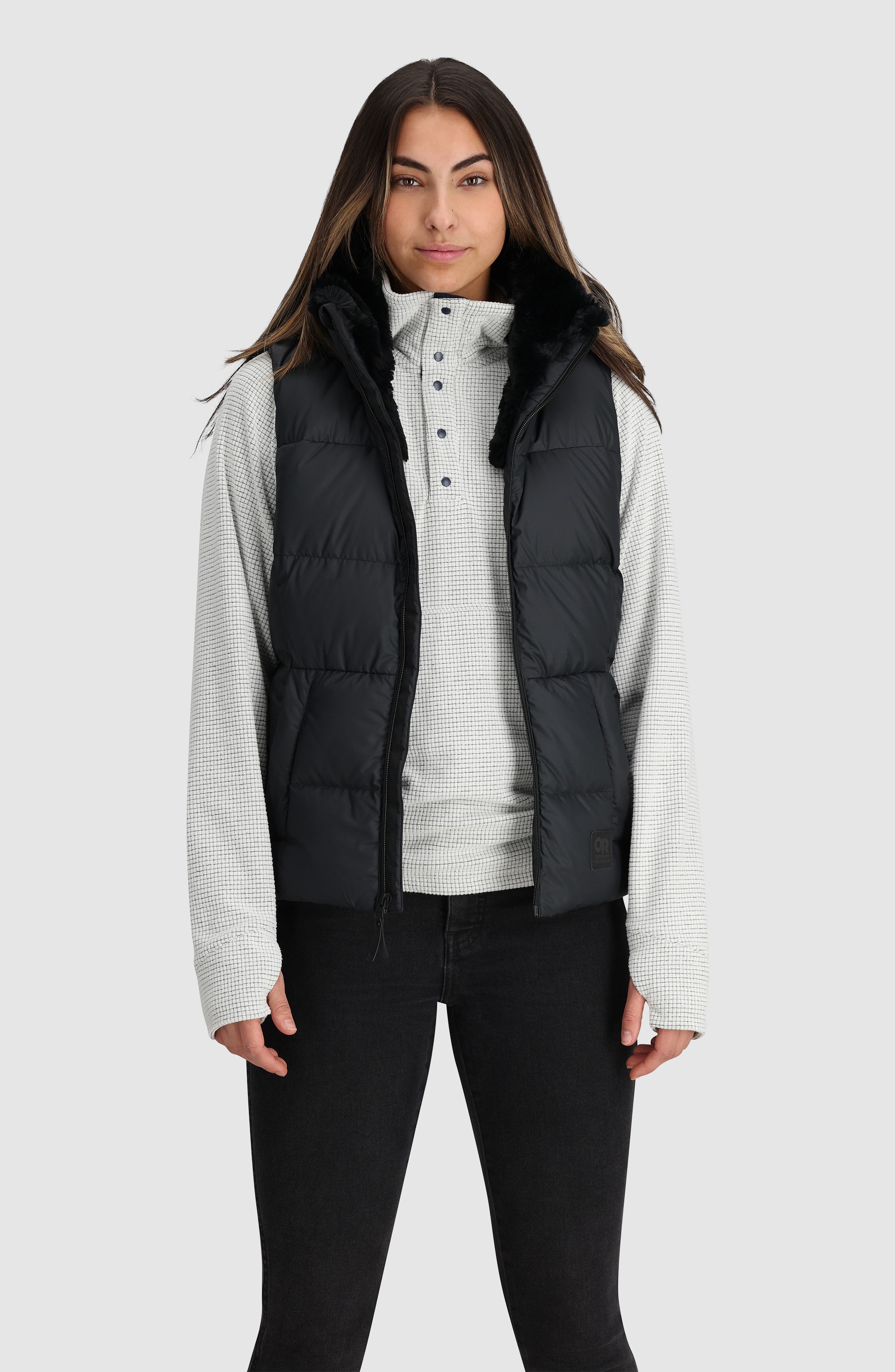 Outdoor Research Coldfront II Hooded 700 Fill Power Down Puffer Vest |  Nordstrom