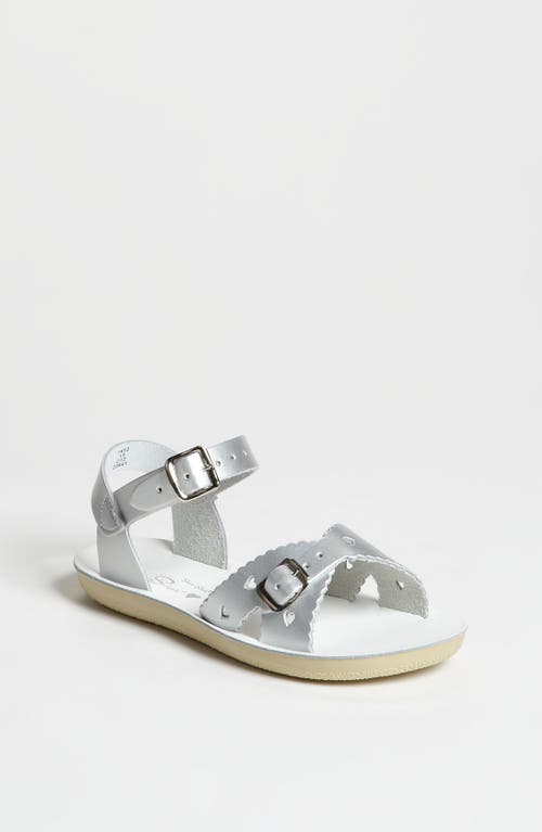 Salt Water Sandals by Hoy Sun San Sweetheart Sandal Silver at Nordstrom, M