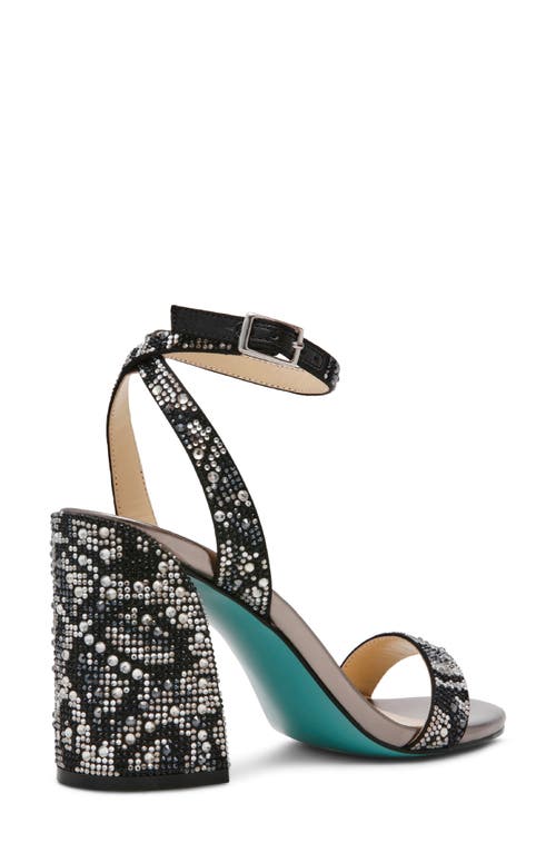 BETSEY JOHNSON BETSEY JOHNSON JET ANKLE STRAP SANDAL 