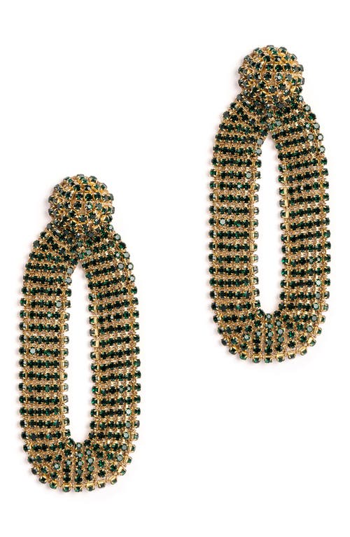 DEEPA GURNANI DEEPA GURNANI SHYNA CRYSTAL DROP EARRINGS