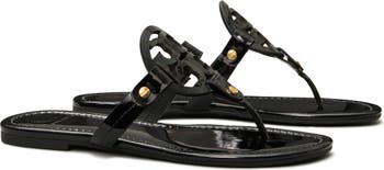 Perfect Black Metal Miller Sandals