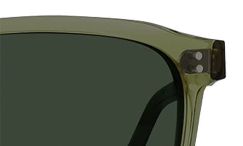 Raen Wiley Polarized Square Sunglasses In Cambria/green Polar