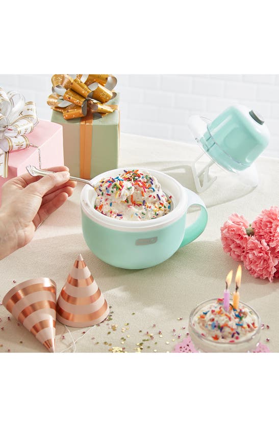 Dash My Mug Ice Cream Maker In Aqua