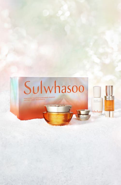 Shop Sulwhasoo Concentrated Ginseng Renewing Cream Set (limited Edition) $354 Value In No Color