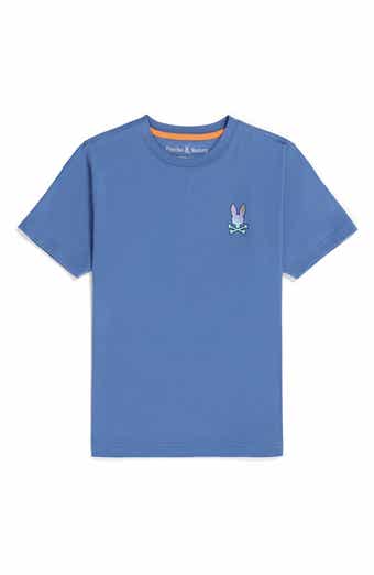Psycho Bunny Little/Big Boys 5-20 Short Sleeve Apple Valley Sweater-Stitch  T-Shirt