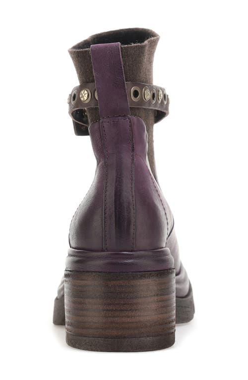 Shop As98 A.s.98 Edie Bootie In Grape