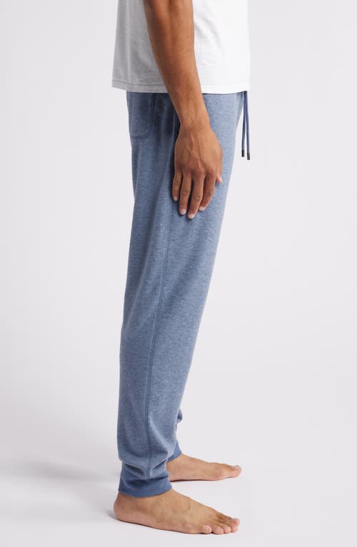 Shop Daniel Buchler Brushed Twill Pajama Joggers In Blue