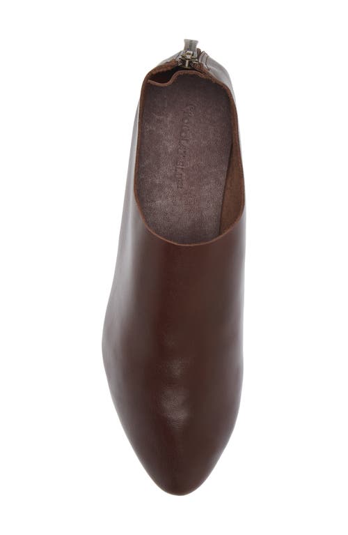 Shop Chocolat Blu Emily Loafer In Dark Brown Leather