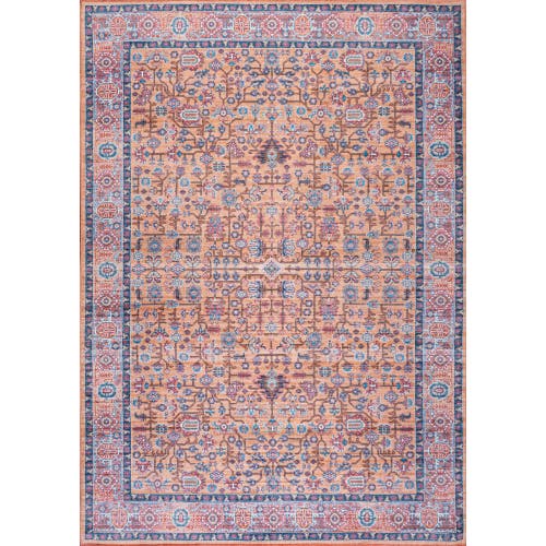 Jonathan Y Kemer All-over Persian Machine-washable Area Rug In Multi