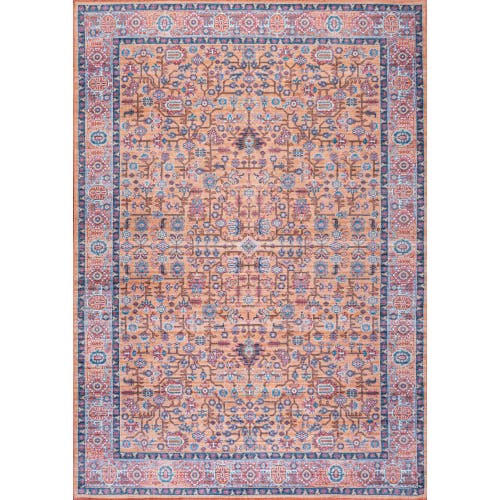 Shop Jonathan Y Kemer All-over Persian Machine-washable Area Rug In Multi