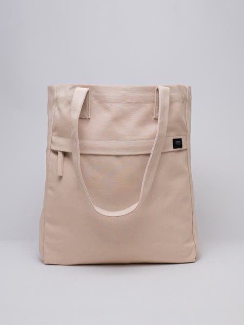 Terra Thread Organic Cotton Canvas Work Tote Bag In Sand Dune