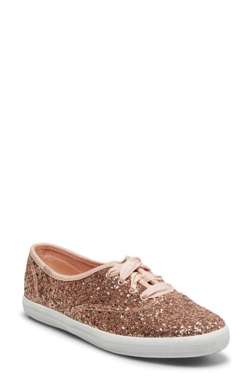 ® Keds Champion Lace-Up Sneaker in Rose Gold