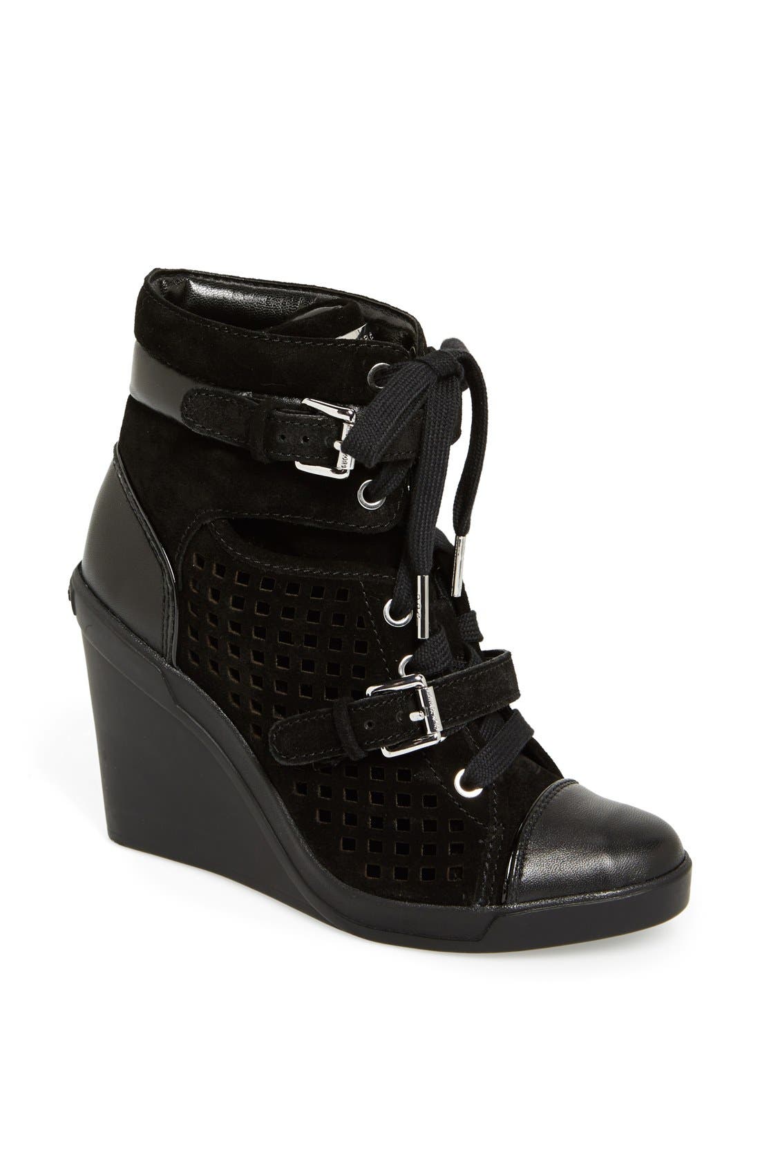 michael kors sneaker wedges