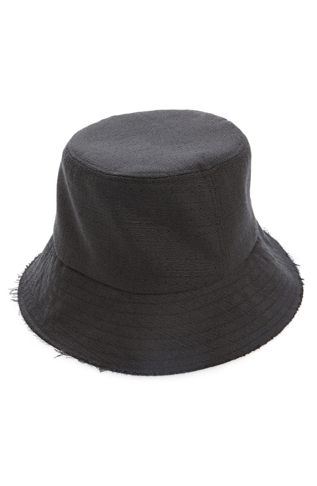 Nordstrom 'Cut & Sew' Woven Bucket Hat Nordstrom