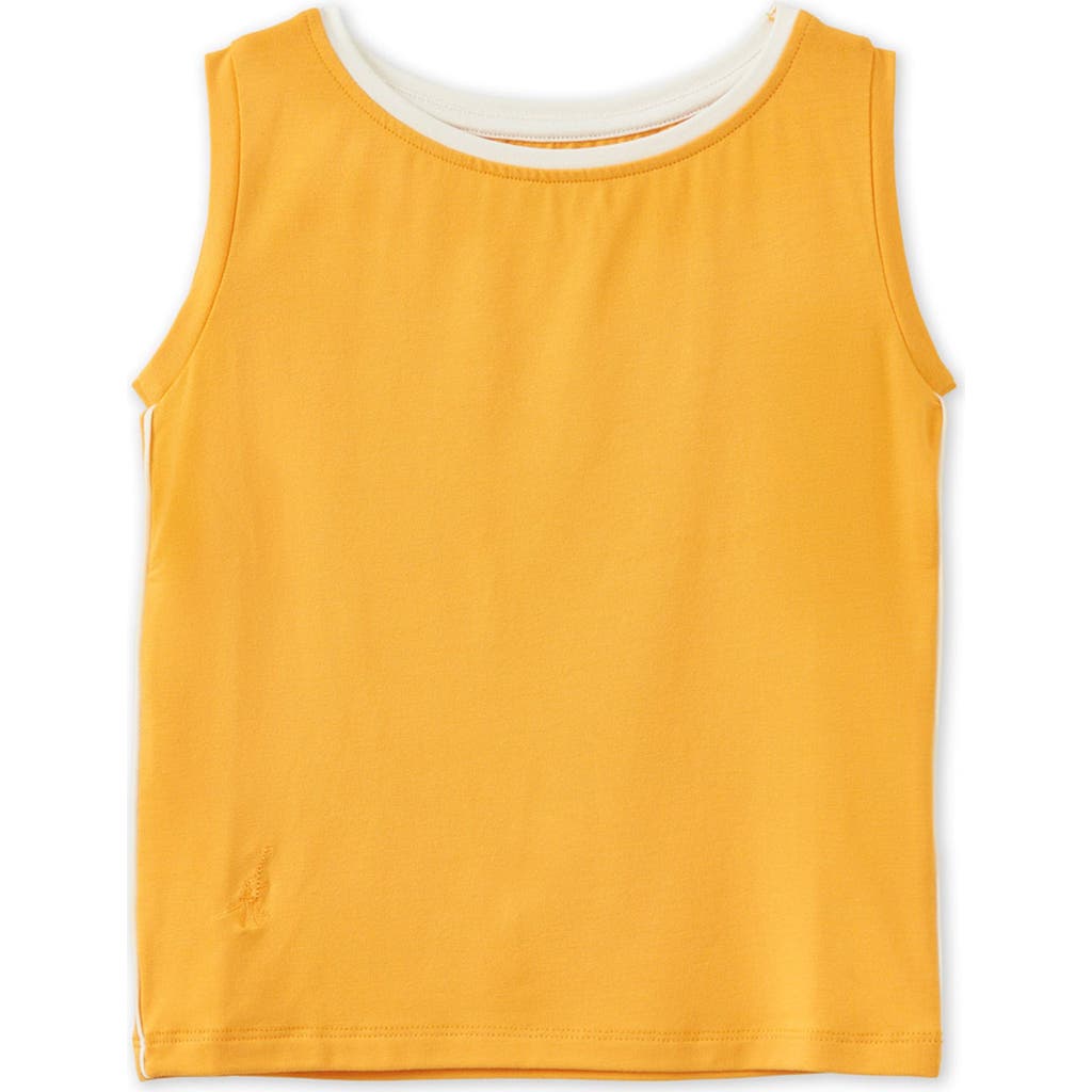 Vild House Of Little Ecovero Tank In Bumble Bee Yellow