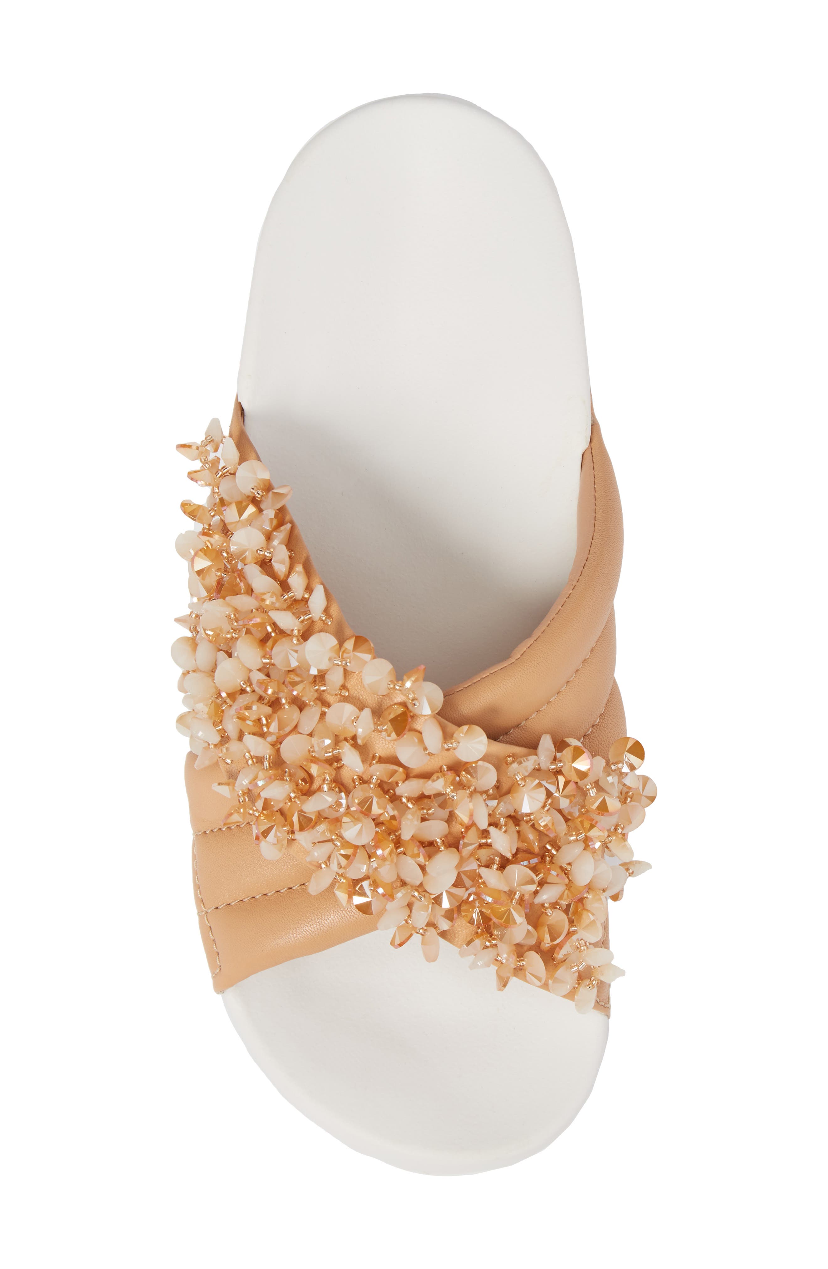 tory burch logan embellished slide sandal