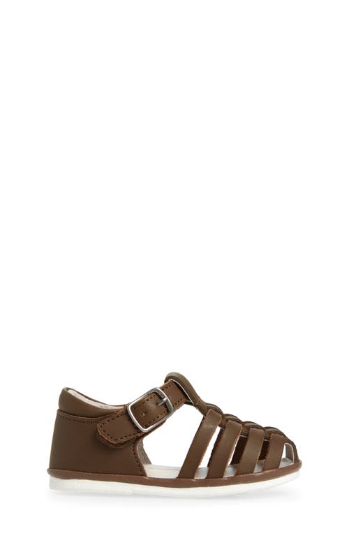 Shop L'amour Kids' Joshua Fisherman Sandal In Brown