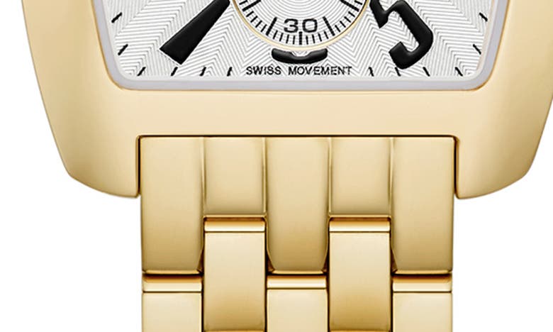 Shop Michele Urban Bracelet Watch, 35mm In Gold