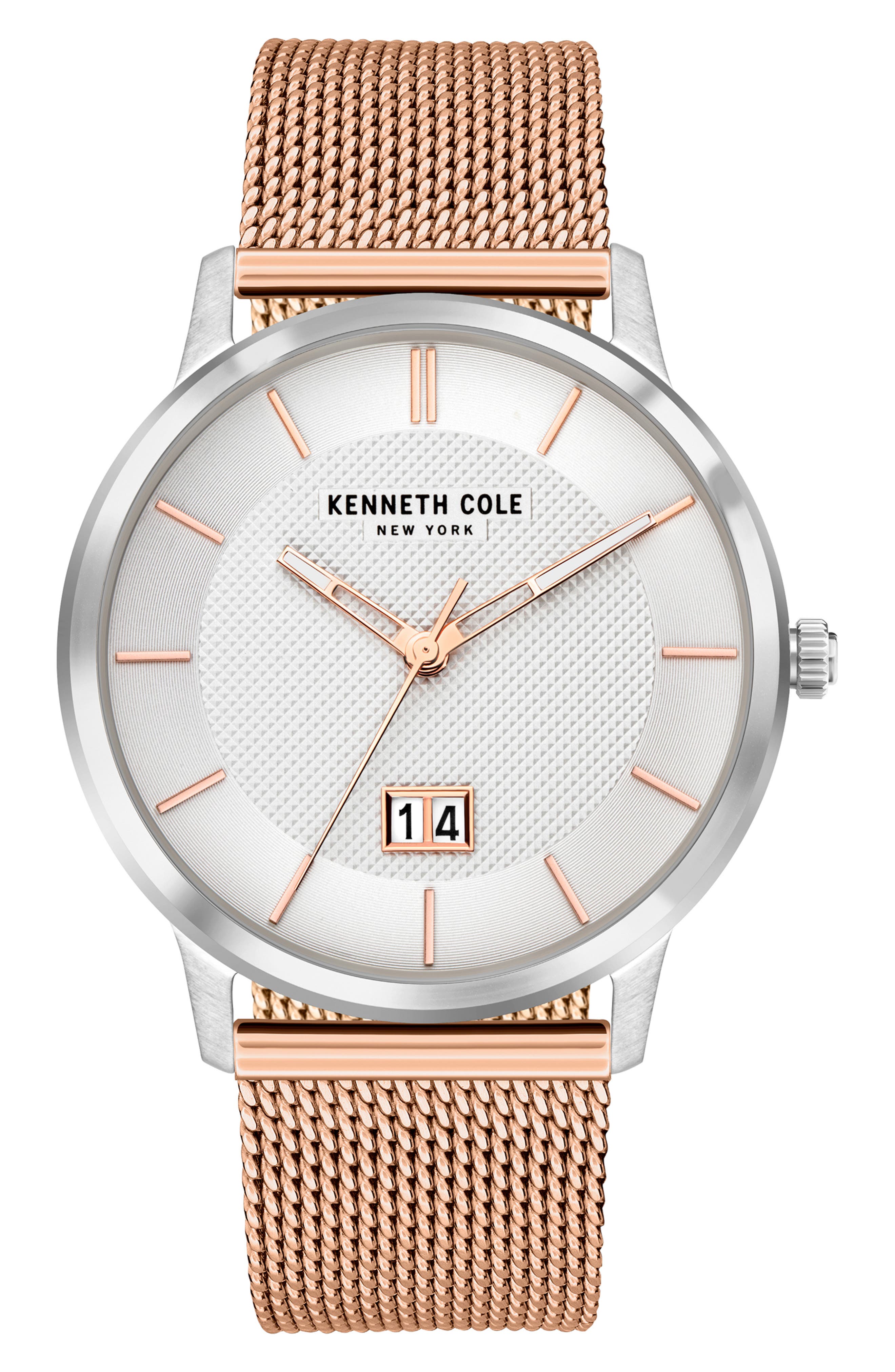 kenneth cole new york stainless steel men's watch