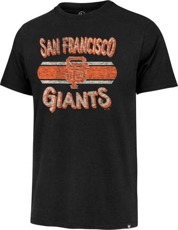 47 Women's San Francisco Giants Orange Undertone Franklin T-Shirt