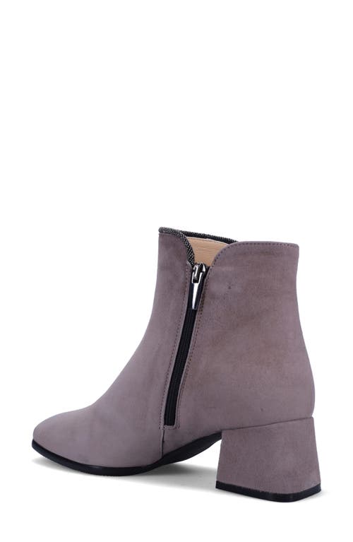Ron White Janelle Water Resistant Bootie In Dove Suede