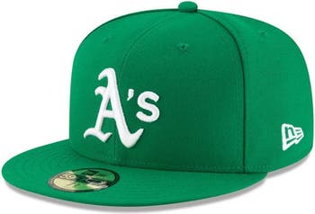 Oakland Athletics New Era Black on Black Dub 59FIFTY Fitted Hat