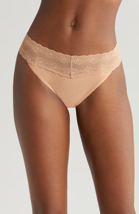 NATORI Intimates Beige Thong Underwear L