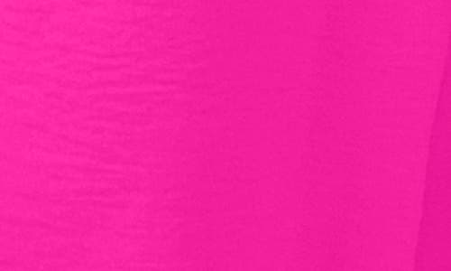 Vince Camuto Women's Tie-waist Flutter-sleeve V-neck Jumpsuit In Fiercly Fuchsia