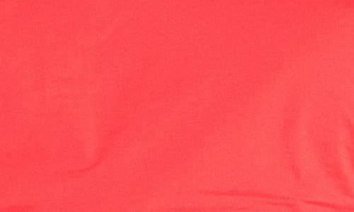 English Factory Bubble Hem Puff Sleeve Top In Red