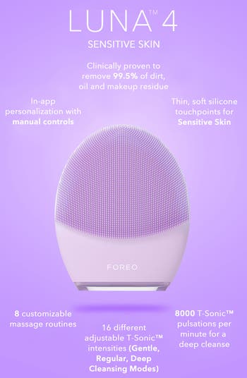 LUNA™ Facial & Nordstrom Cleansing Firming for | 4 Skin FOREO Sensitive Device