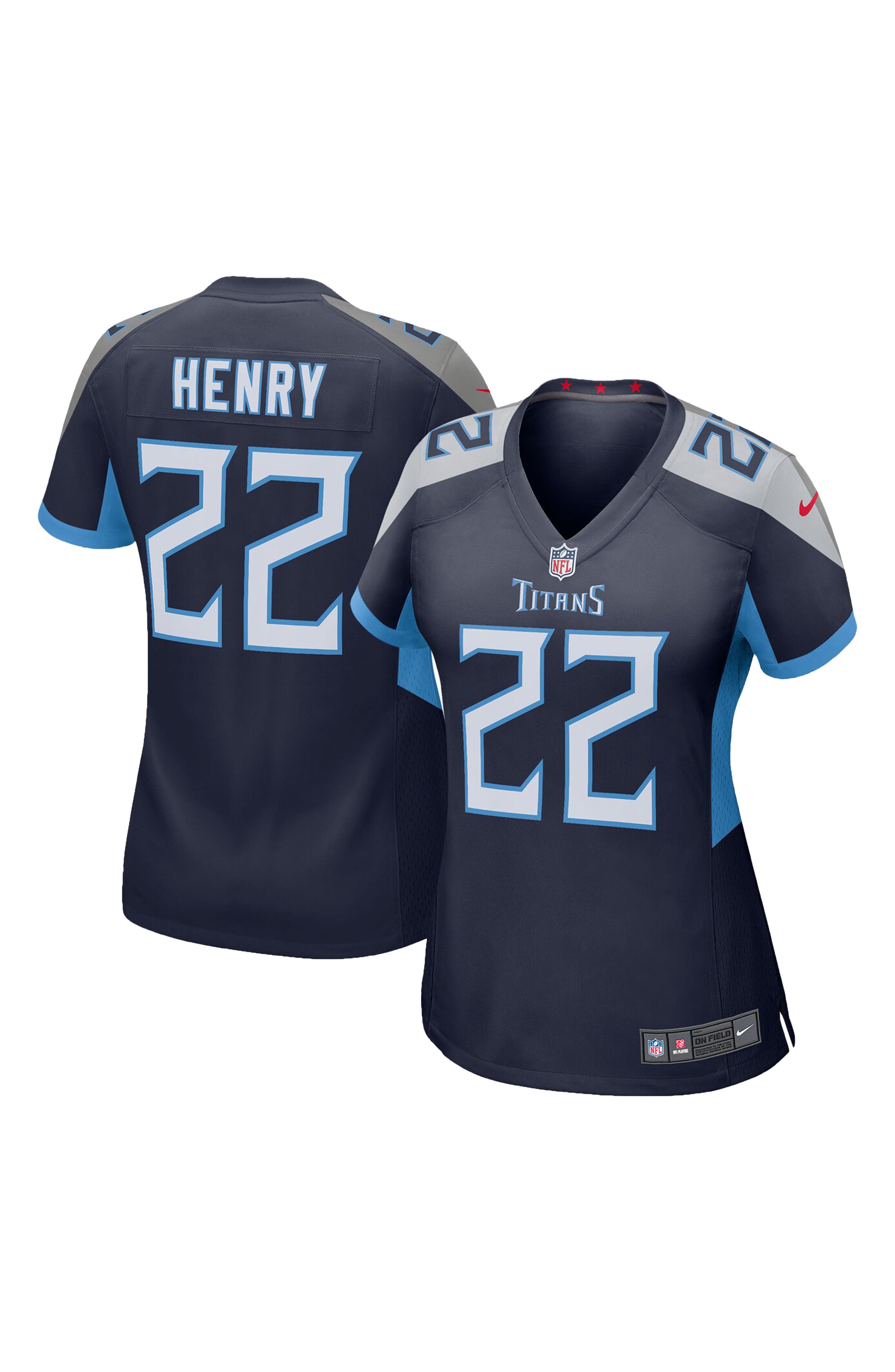 Nike Women's Nike Derrick Henry Navy Tennessee Titans Player Game Jersey |  Nordstrom