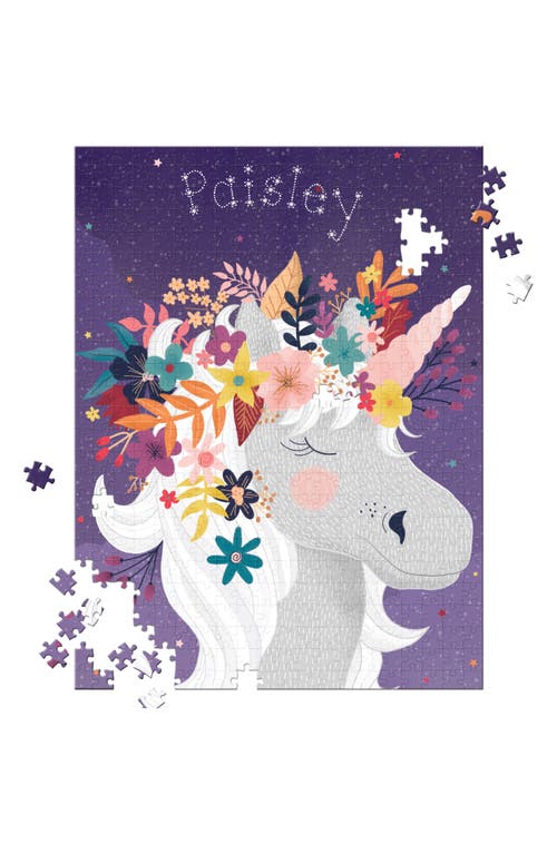 I See Me! Stargazing Unicorn 500-Piece Personalized Jigsaw Puzzle in Multi Color at Nordstrom