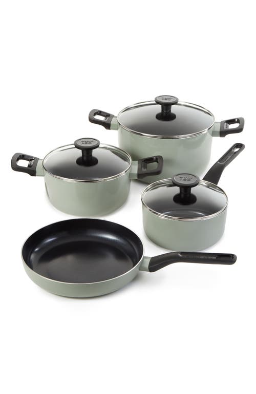 Berghoff Leo Glint 7-piece Cookware Set In Sage