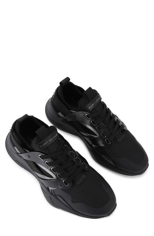 Shop Kurt Geiger London Richmond Sneaker In Black