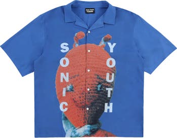 Pleasures x Sonic Youth Alien Camp Collar Shirt
