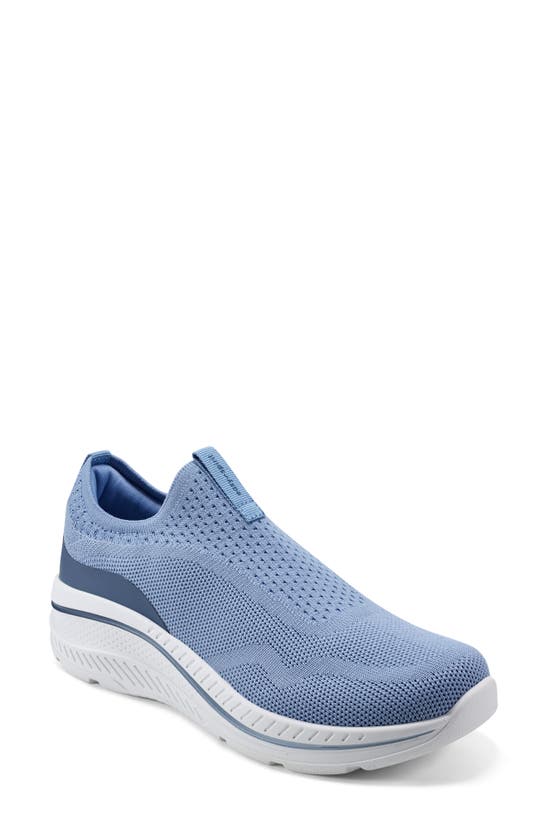 Shop Easy Spirit Parks 2 Knit Sneaker In Blue
